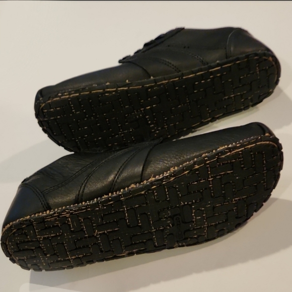 OTZ1 MADLIB 3081 UNISEX BLACK LEATHER LACE-UP SHOES EUR 41 MEN 8 WOMEN 11 #1197 - Picture 7 of 13